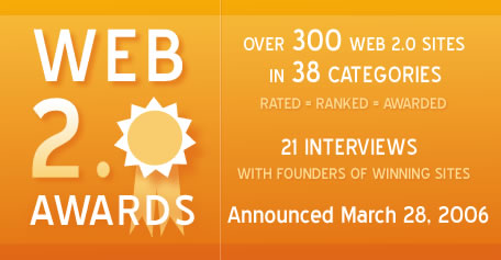 Объявлены результаты конкурса Web 2.0 Awards