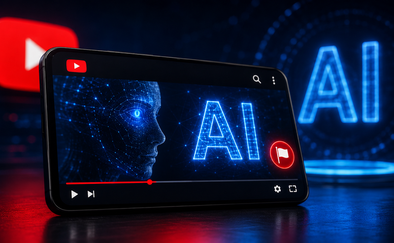 YouTube начинает автоматически вычислять ИИ-видео